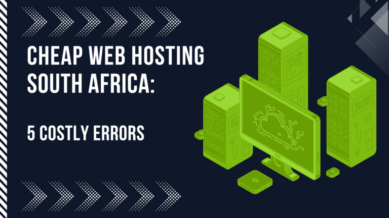 Cheap web hosting South Africa performance test
