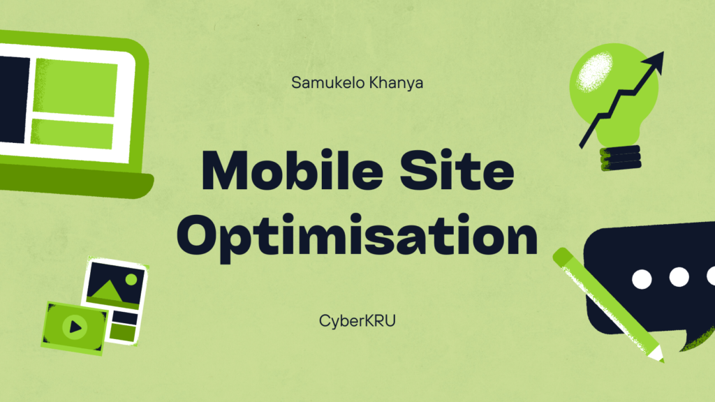 Mobile website optimisation South Africa speed test