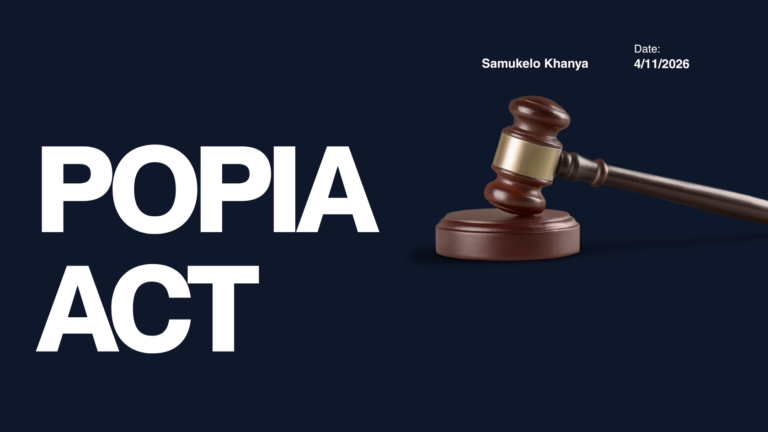 Business website security South Africa POPIA compliance
